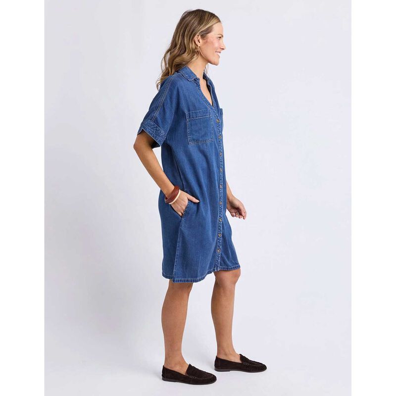 ELM Demi Denim Dress image number 3